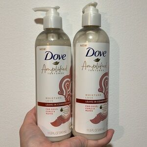Dove amplified textures leave in conditioner